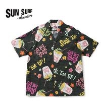 SUN SURF ���󥵡��� Ⱦµ �����ϥ���� DUKE KAHANAMOKU COTTON HAWAIIAN SHIRT  ��SUCK EM UP!��  DK39640