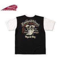 Indian Motorcycle ����ǥ�����⡼������������ Ⱦµ T����� ��SET IN 2TONE S/S T-SHIRT�� IM79718
