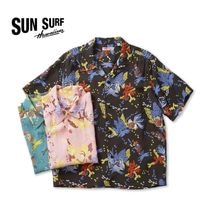 SUN SURF ���󥵡��� Ⱦµ �����ϥ���� RAYON HAWAIIAN SHIRT ��TROPICAL FISH��  SS39626