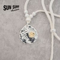 SUN SURF ���󥵡��� �ͥå��쥹 "TATAKI-METAL K18-PLUMERIA by FIRST-ARROW's"  SS02895