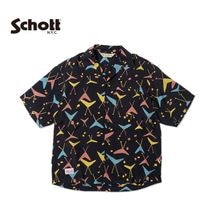 Schott ����å� Ⱦµ �����ϥ���� Schott��Pineapple Juice ��ATOMIC RAYON SHIRT�� 782-6123013