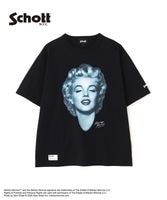 Schott ����å� Ⱦµ�ԥ���� "MARILYN MONROE MONOCHROME T-SHIRT" 782-6134026