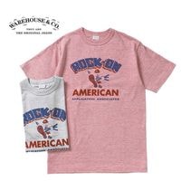 WAREHOUSE �������ϥ��� Ⱦµ T����� Lot 4096 "88/12�ݥ��롼�ͥå�T ROCK-ON" 4096-ROCKON(26SS)