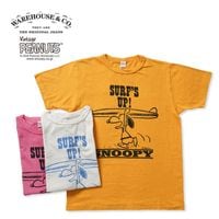 WAREHOUSE �������ϥ��� Vintage PEANUTS Ⱦµ T����� Lot YP126S-1 "SURF'S UP(SNOOPY)" YP126S-1-SURF(26S)