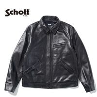 Schott ����å� �쥶���ȥ�å��� ���㥱�å� "LEATHER TRACKER JACKET" 782-6950019