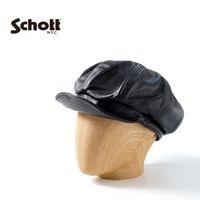 Schott ����å� ˹�� ���㥹���å� "LEATHER NEWSBOY CAP" 782-5974006(3129113)