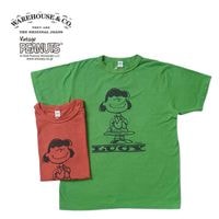WAREHOUSE �������ϥ��� Vintage PEANUTS Ⱦµ T����� Lot YP126S-3 "I DON'T CARE(LUCY)" YP126S-3(26S)