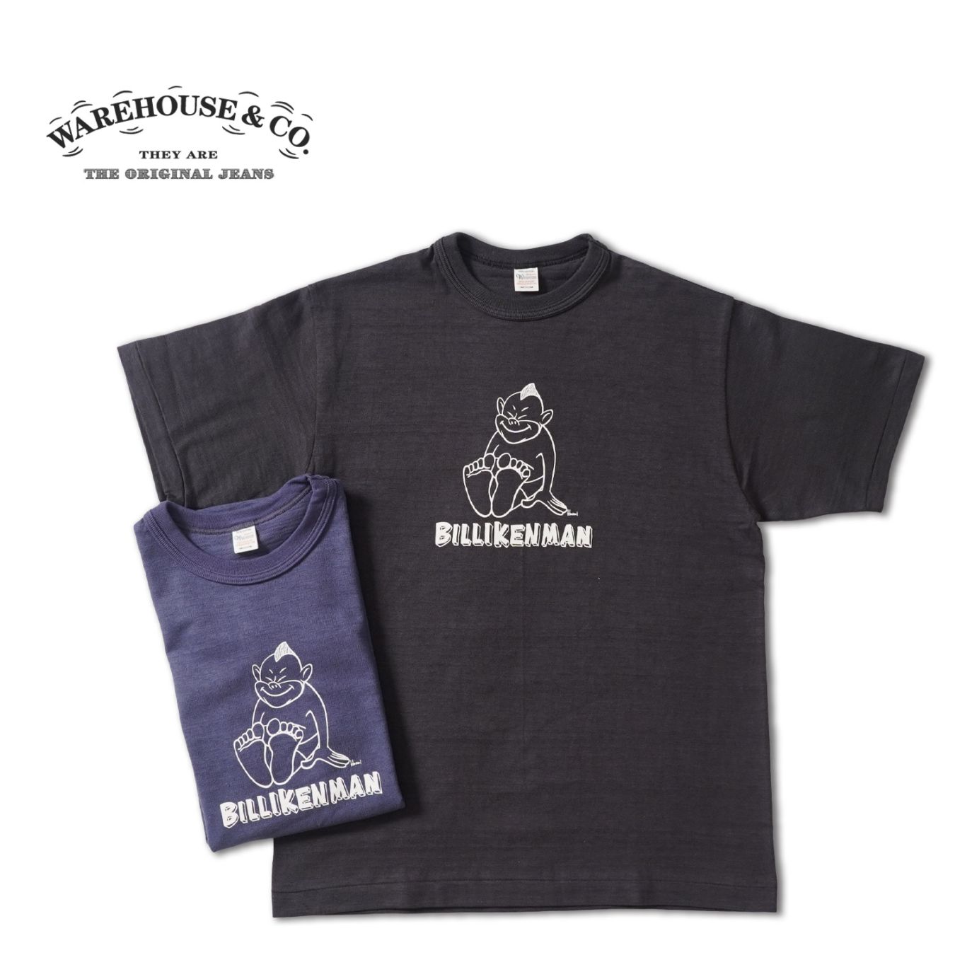 WAREHOUSE & CO. BILLIKEN Tシャツ トップス半袖,半袖Tシャツ | ろーぐす オンラインショップ |WAREHOUSE