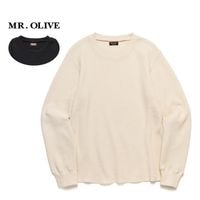 MR.OLIVE �ߥ��������꡼�� Ĺµ T����� "RUGGED DOUBLE YARN WAFFLE / OUTRIDER CREW JERSEY" M263112