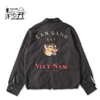 TAILOR TOYO �ơ��顼���� �٥ȥ���� Mid 1960s Style Cotton Rayon Vietnam Jacket ��VIET-NAM PANTHER�� (AGING MODEL) TT15980