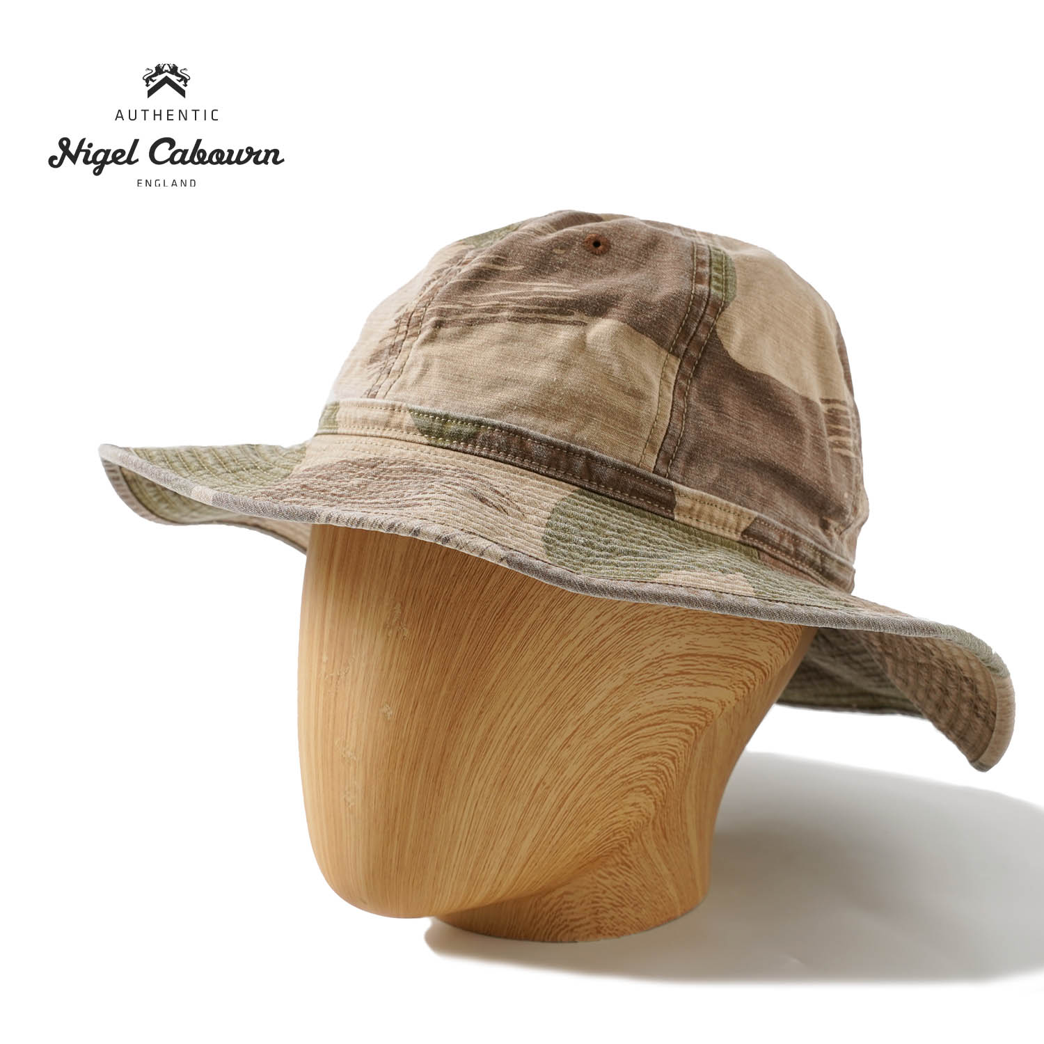Nigel Cabourn ナイジェル・ケーボン　麦わら帽子　リボン　カーキ すべての商品 | ろーぐす オンラインショップ |Nigel Cabourn