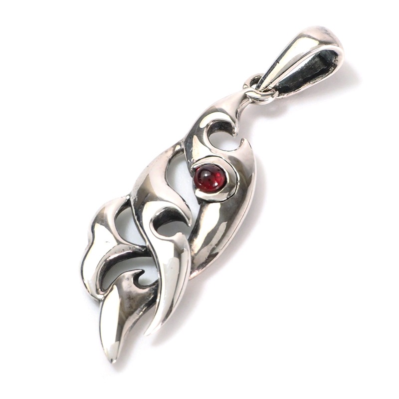 トライバルスタイル 天珠シルバーペンダント トライバルスタイル 天珠シルバーペンダント