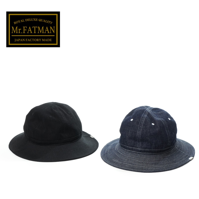 ミスターファットマン Patrick Fatigueハット デニム インディゴ Mr.FATMAN ミスターファットマン 5233002 PATRICK FATIGUE HAT