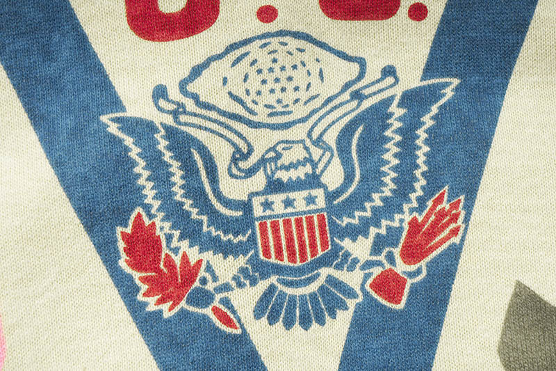 JOHN GLUCKOW ����󥰥�å��� �������å� Lot JG-CS19  "Drop Love, Not Bombs Sweatshirt"  JG-CS19