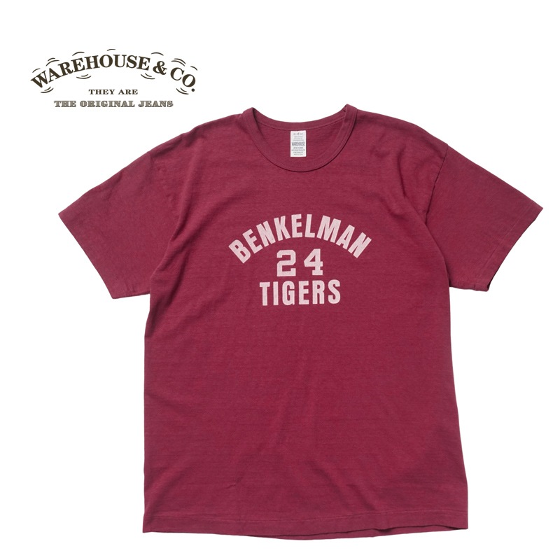 WAREHOUSE �������ϥ��� Ⱦµ T����� Lot 4064 "BENKELMAN"  4064-BENKELMAN(25S)