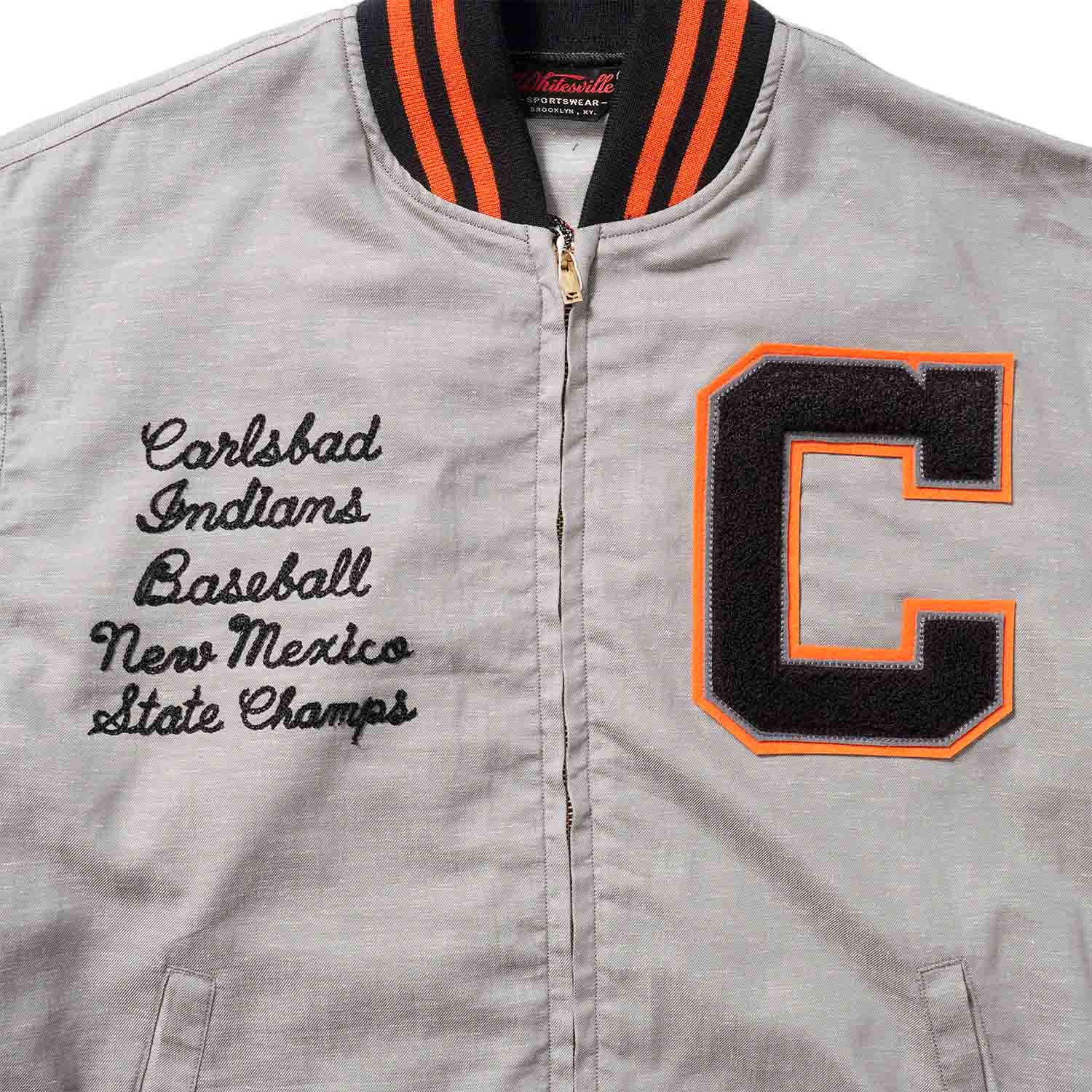 Whitesville �ۥ磻�ĥӥ� ����ɥ��㥱�å� ���������  COTTON VARSITY JACKET  WV15875-115