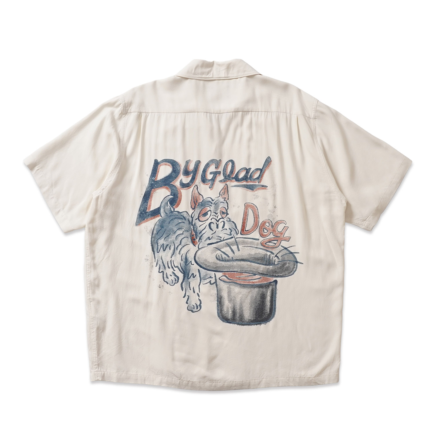 GLAD HAND ����åɥϥ�� Ⱦµ ����� "GLADDING DOG - S/S BACK PANEL SHIRT"  BYGH6112