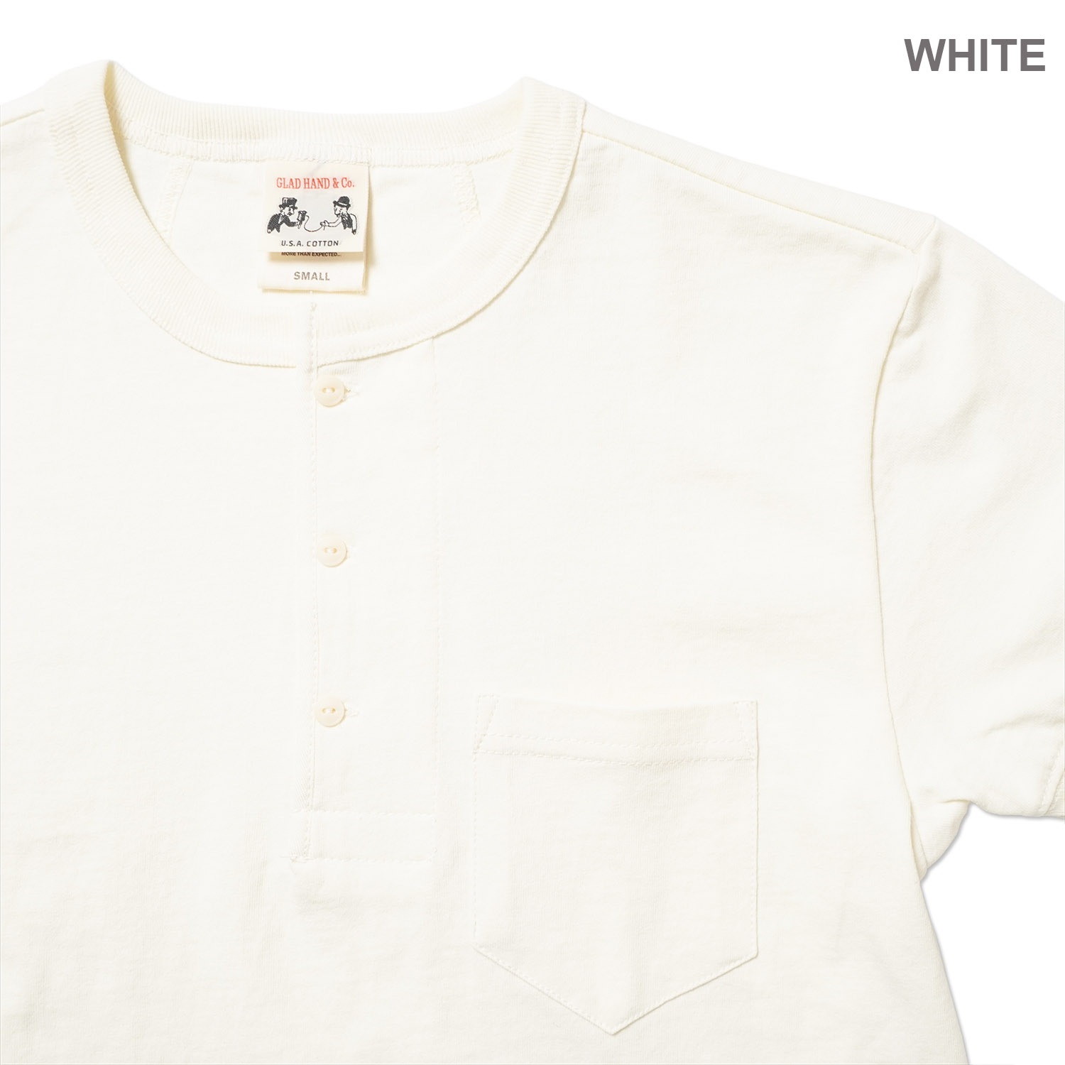 GLAD HAND ����åɥϥ�� �ԥ���� STANDARD HENRY POCKET T-SHIRTS GLAD HAND-13