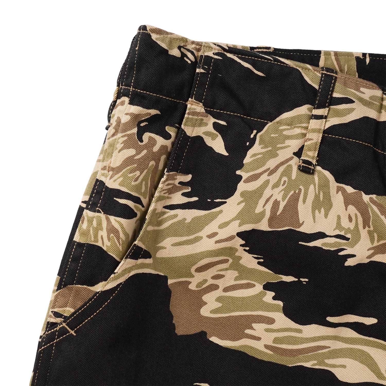 BUZZ RICKSON'S �Х��ꥯ���� �ϡ��եѥ�� ��GOLD TIGER PATTERN SHORT PANTS�� BR51904