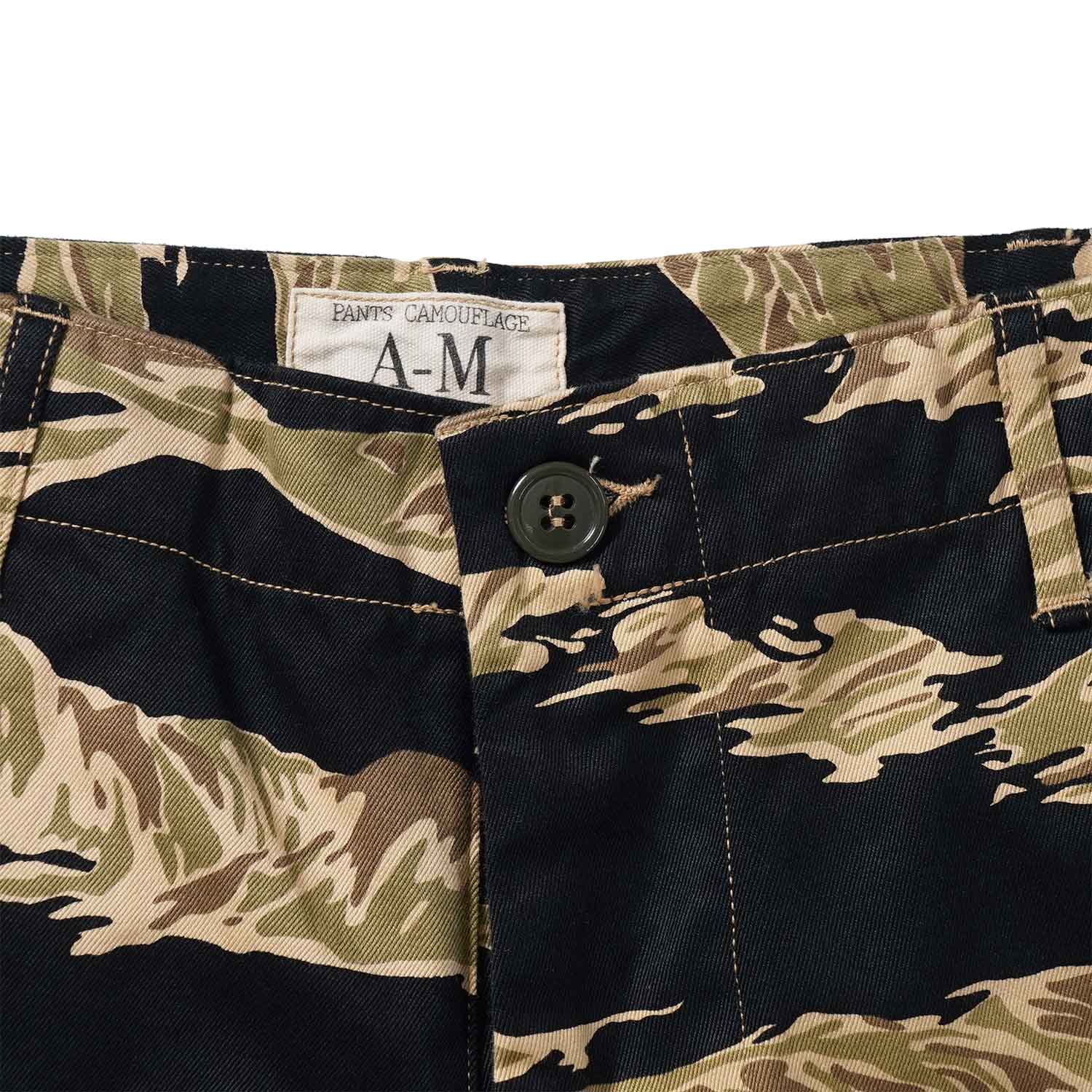 BUZZ RICKSON'S �Х��ꥯ���� �ϡ��եѥ�� ��GOLD TIGER PATTERN SHORT PANTS�� BR51904