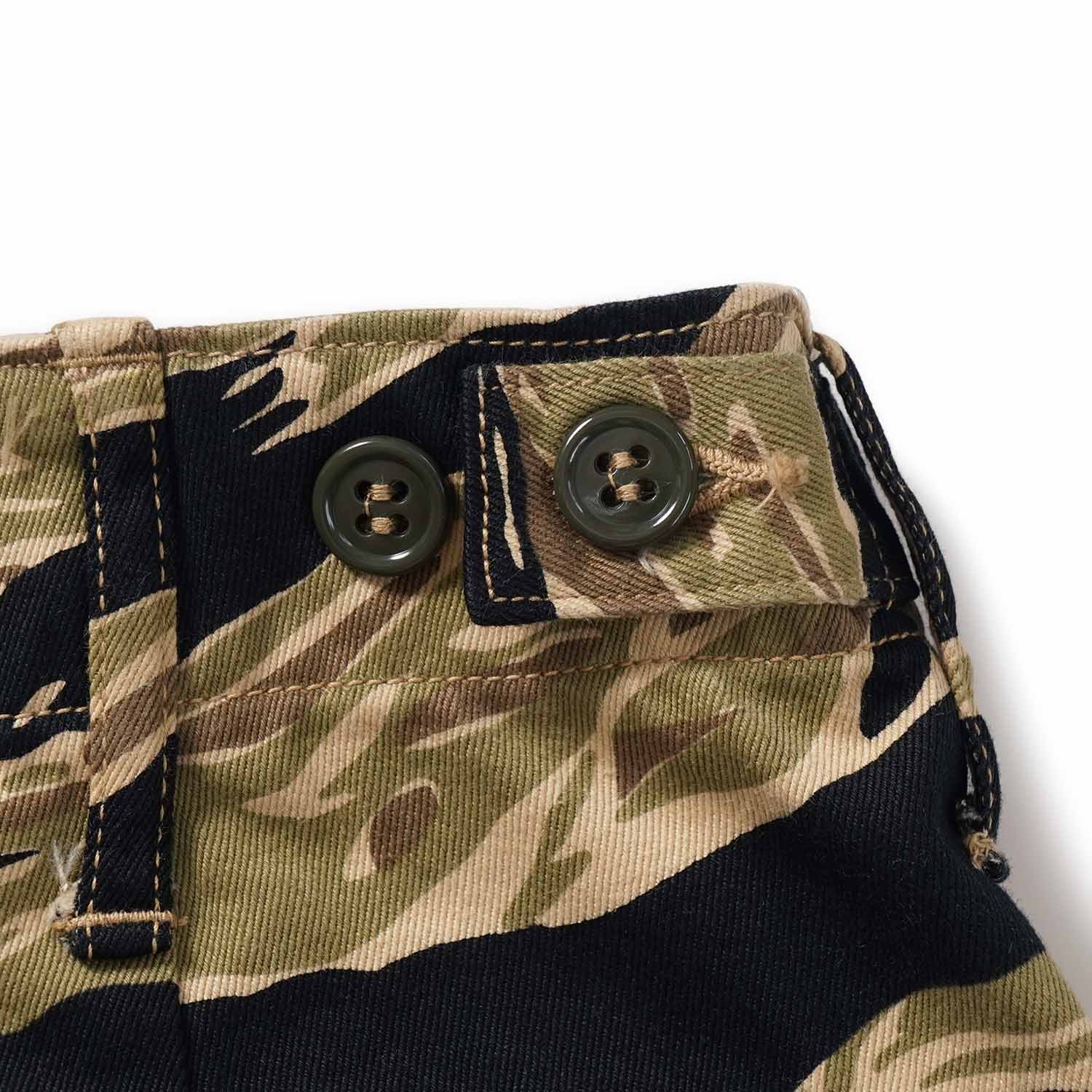 BUZZ RICKSON'S �Х��ꥯ���� �ϡ��եѥ�� ��GOLD TIGER PATTERN SHORT PANTS�� BR51904