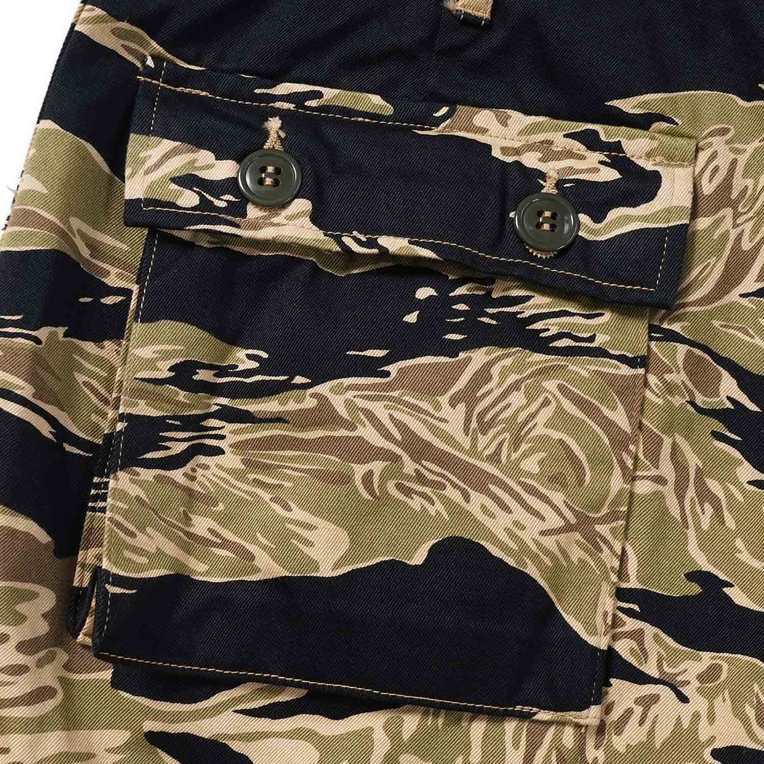 BUZZ RICKSON'S �Х��ꥯ���� �ϡ��եѥ�� ��GOLD TIGER PATTERN SHORT PANTS�� BR51904