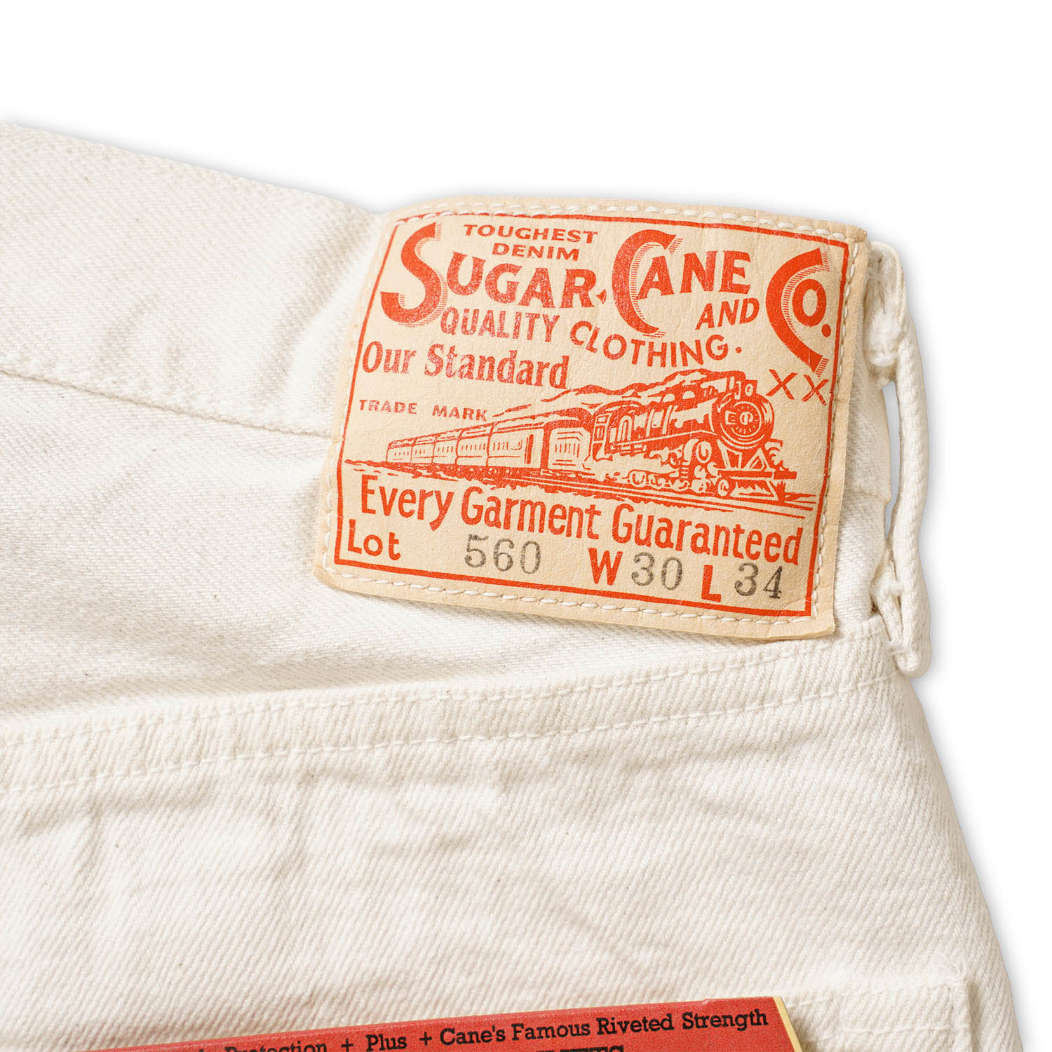 SUGAR CANE ���奬�������� �ѥ�� "13oz. WHITE DENIM ��1947 MODEL�� (REGULAR STRAIGHT)"  SC42560