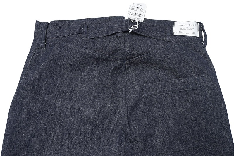 WAREHOUSE ϥ ѥ  Lot 1237 1900S INDIGO BLUE and WHITE CHECK WAIST OVERALL"  1237(25SS)