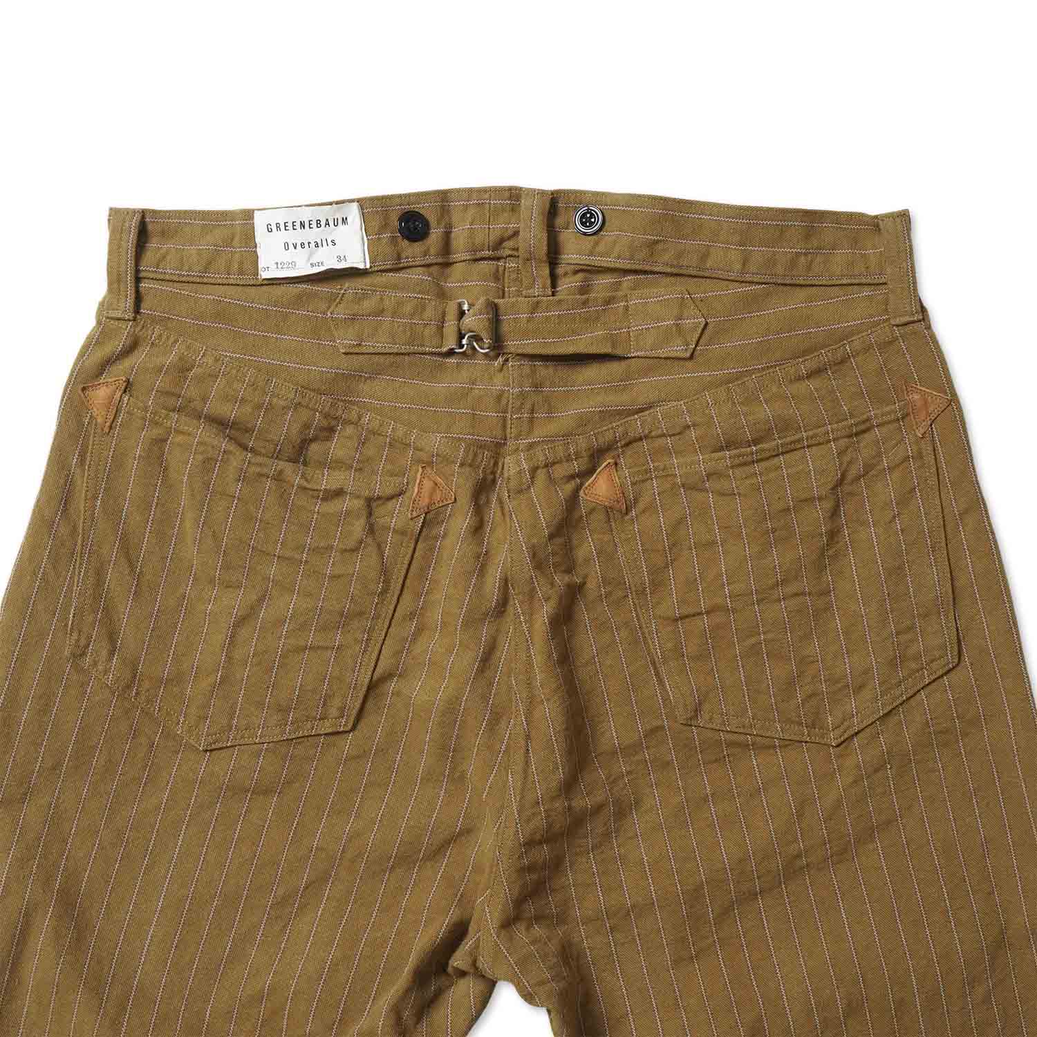 �ڥ�󥦥��å����WAREHOUSE �������ϥ��� �ѥ��  Lot 1229 ��1900 4POCKET HEAVY LEATHER BOUND OVERALL"  1229-OW