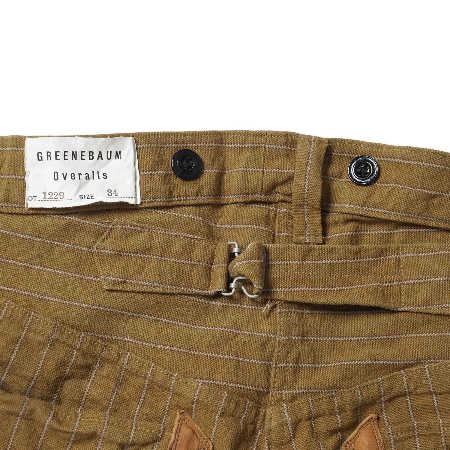 �ڥ�󥦥��å����WAREHOUSE �������ϥ��� �ѥ��  Lot 1229 ��1900 4POCKET HEAVY LEATHER BOUND OVERALL"  1229-OW