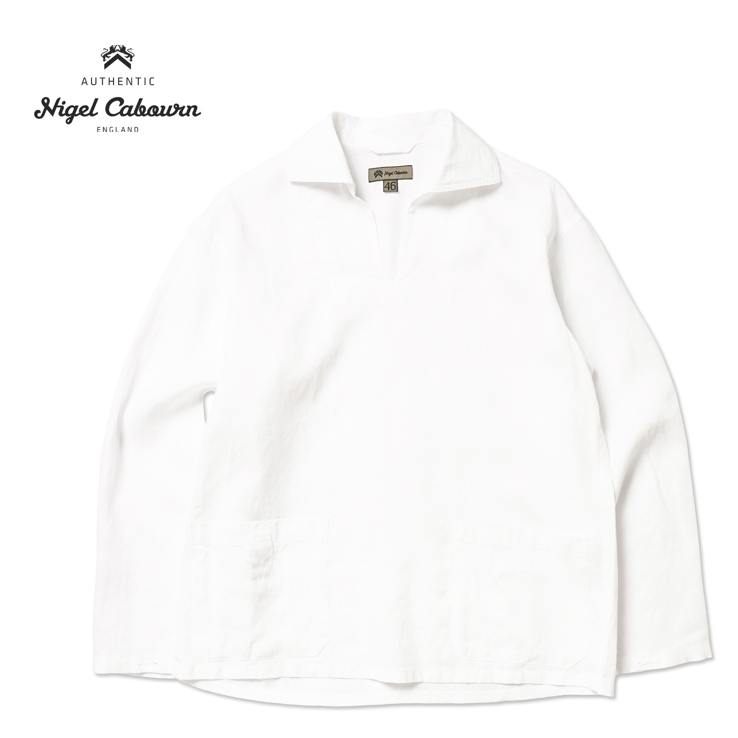 Nigel Cabourn �ʥ������륱���ܥ� Ĺµ �����  ��FRENCH PULLOVER SHIRT - HEMP��  80520010011