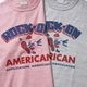 WAREHOUSE �������ϥ��� Ⱦµ T����� Lot 4096 "88/12�ݥ��롼�ͥå�T ROCK-ON" 4096-ROCKON(26SS)