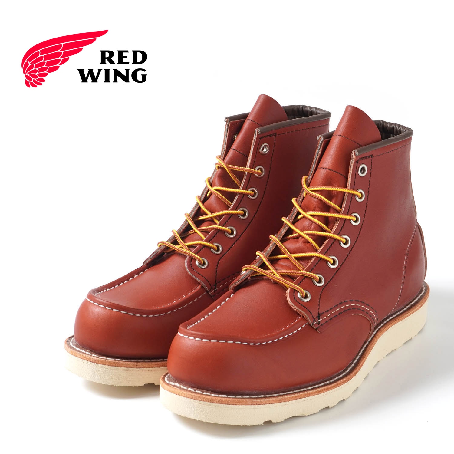 レッドウイング レザー ワークブーツ 赤 シューズ・ブーツブランド,REDWING(レッドウィング),ブーツ | ろーぐす