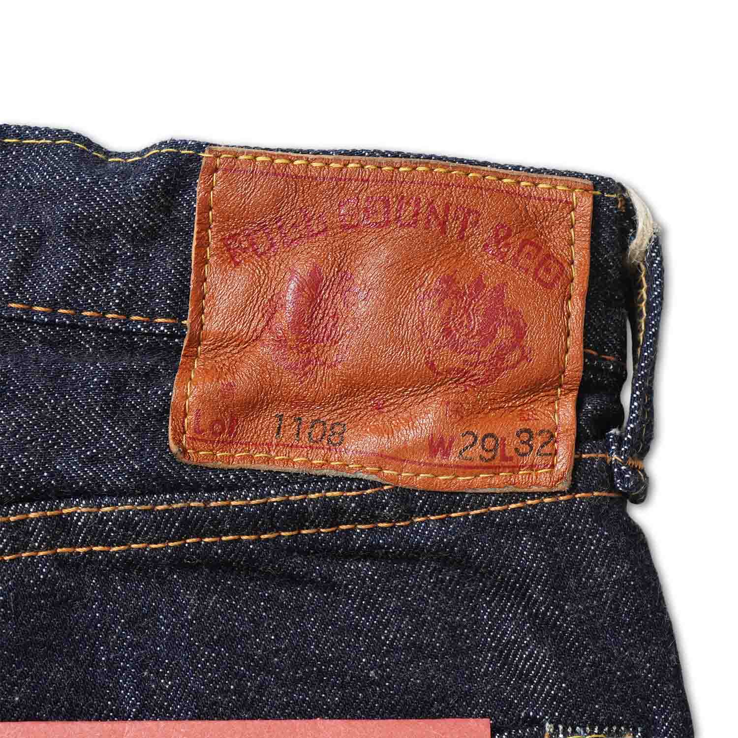 FULLCOUNT �ե륫����� �ѥ�� ��Slim Straight Denim�� ONE WASH 1108W