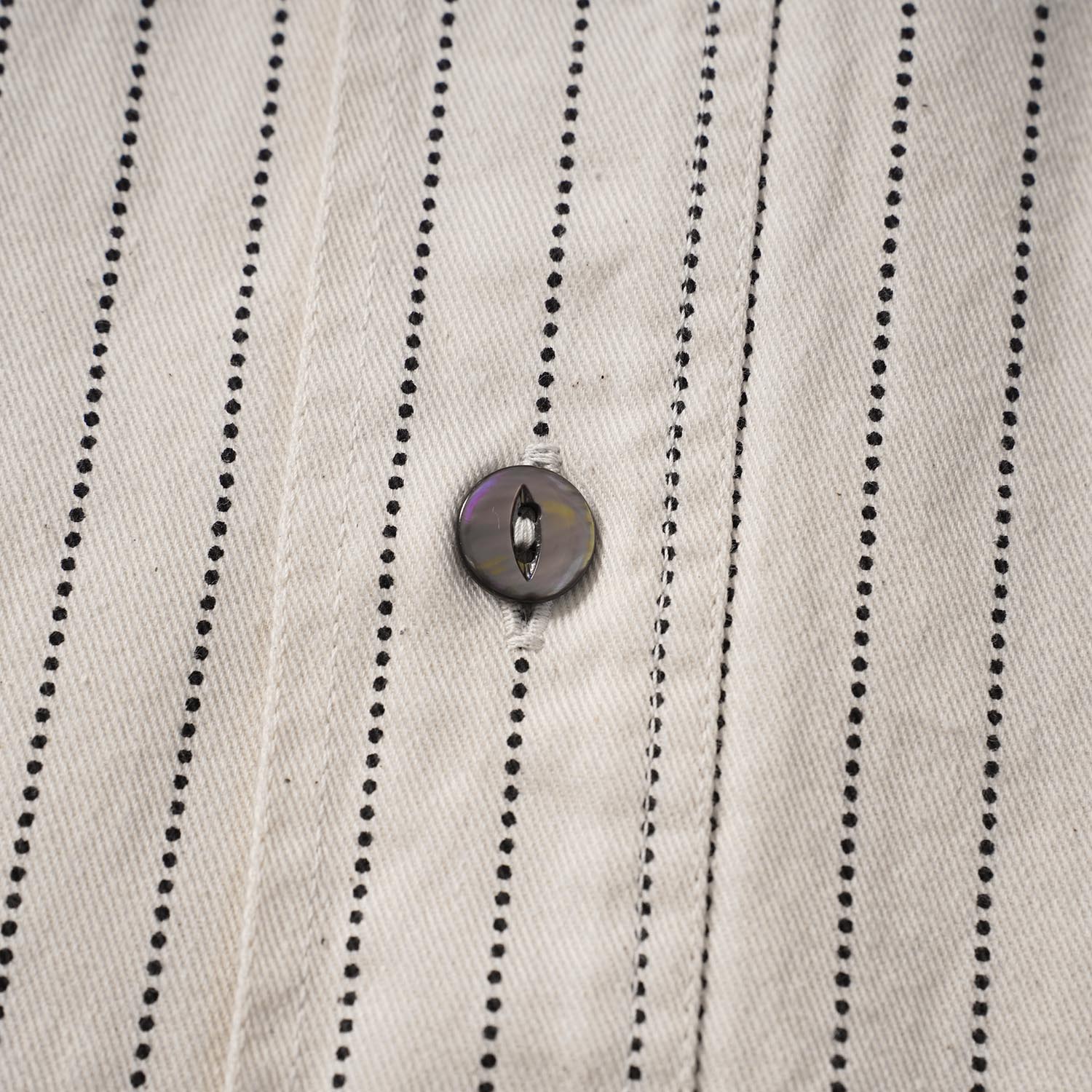 SUGAR CANE ���奬�������� Ⱦµ����� FICTION ROMANCE ��8.5oz. WHITE WABASH STRIPE WORK SHIRT�� SC37275