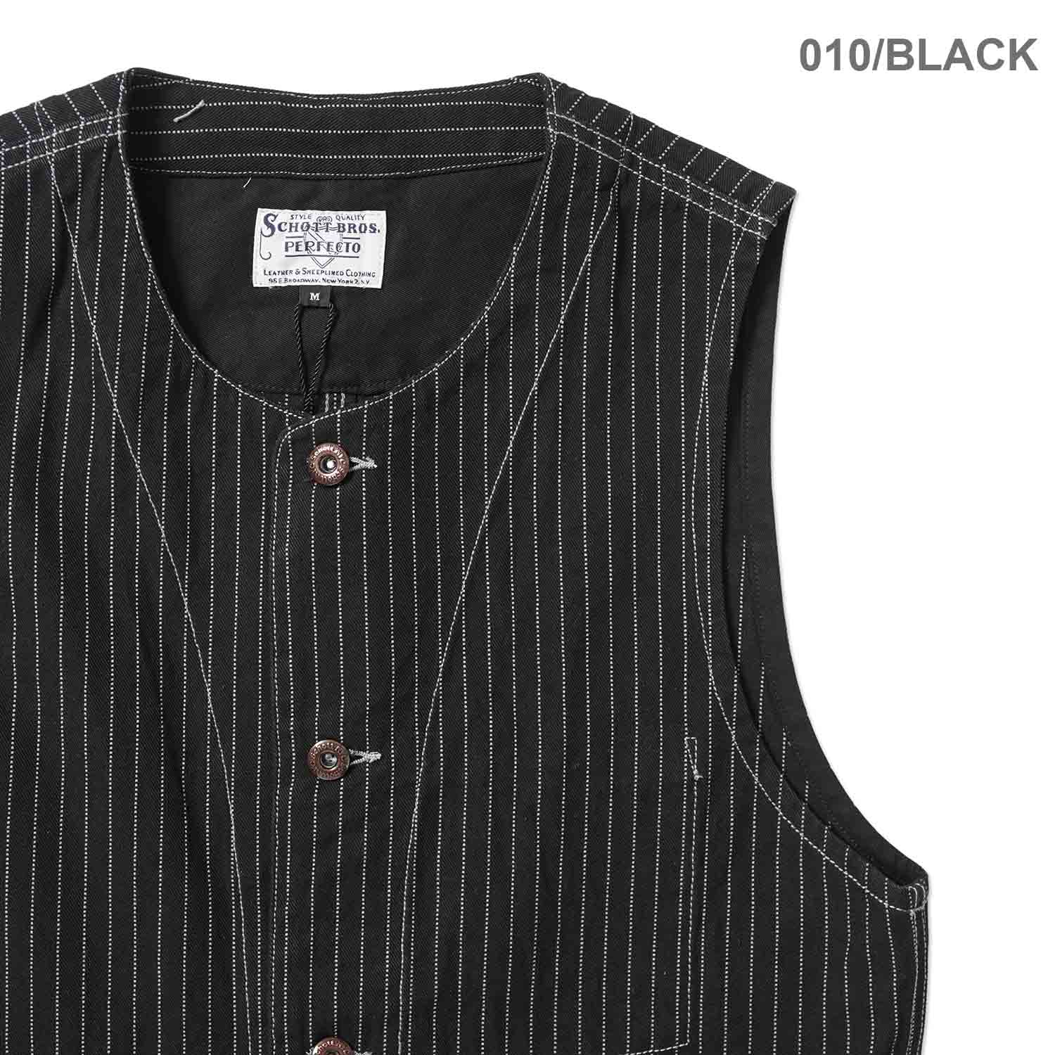 Schott ����å� �٥��� ��OLD HICKORY DENIM VEST�� 3122067(782-5957001)