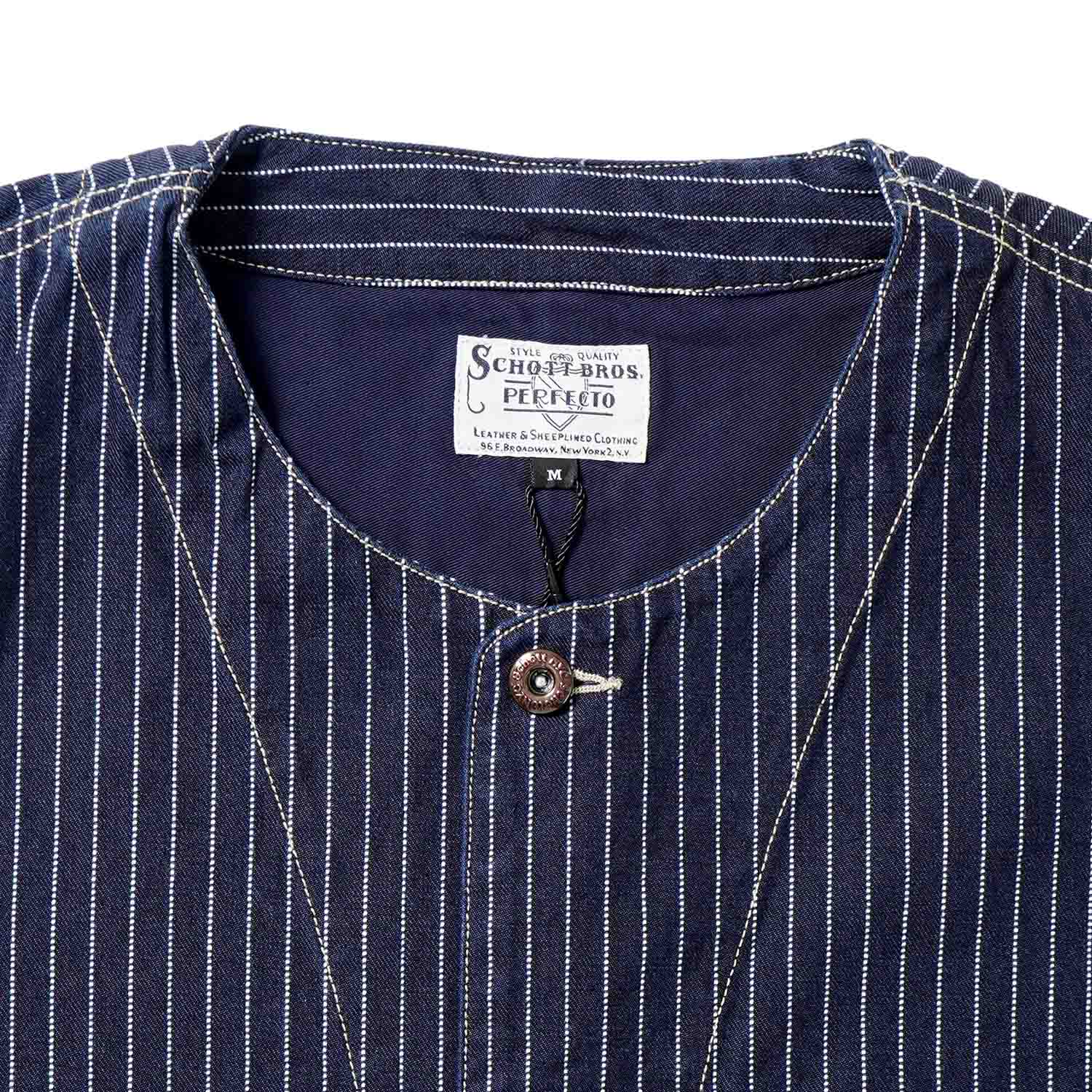 Schott ����å� �٥��� ��OLD HICKORY DENIM VEST�� 3122067(782-5957001)