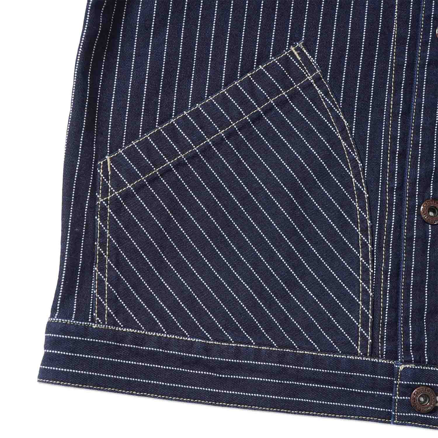 Schott ����å� �٥��� ��OLD HICKORY DENIM VEST�� 3122067(782-5957001)