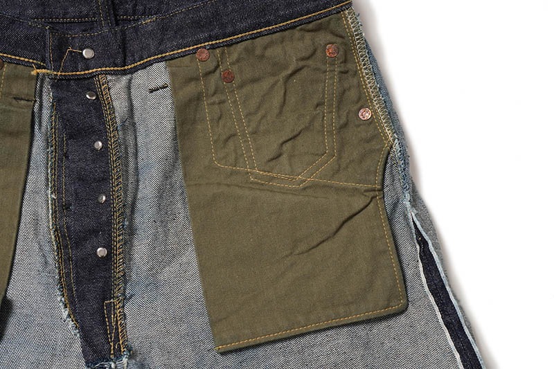 ڥ󥦥åWAREHOUSE ϥ ǥ˥ѥ  Lot.S1001XX(1000XX)1946MODEL S1001XX-23AW-OW