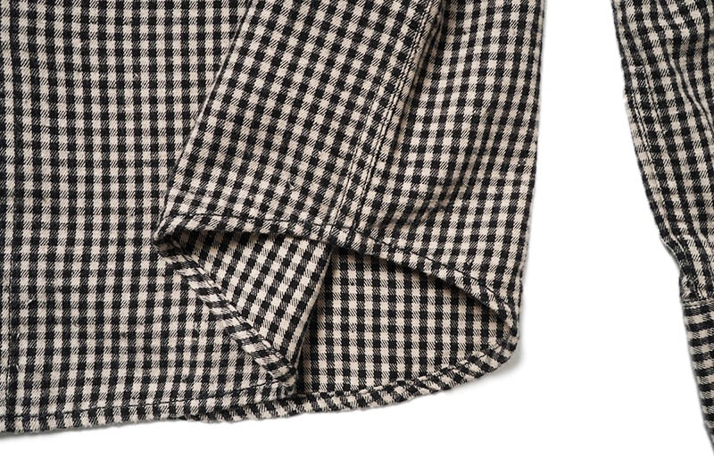 Nudie Jeans ̡ǥ󥺡Ĺµ  "STEN" DOGTOOTH BLACK/SAND 46161-3015