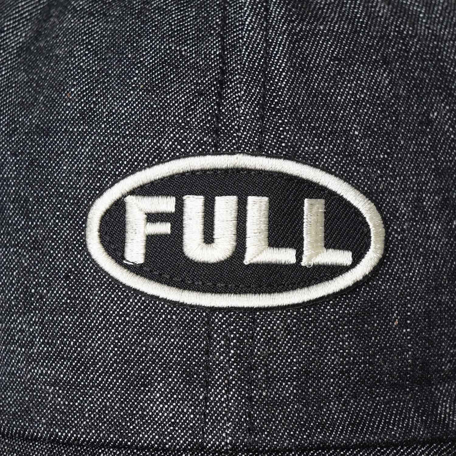 FULLCOUNT �ե륫����� ����å� ˹�� "Black FULL Wappen Denim Cap" 2026SS  6770-26