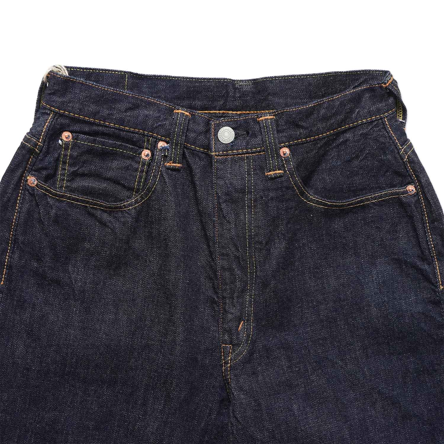 FULLCOUNT �ե륫����� �ѥ�� "Womens Wide Straight Monroe Denim"  0107-21
