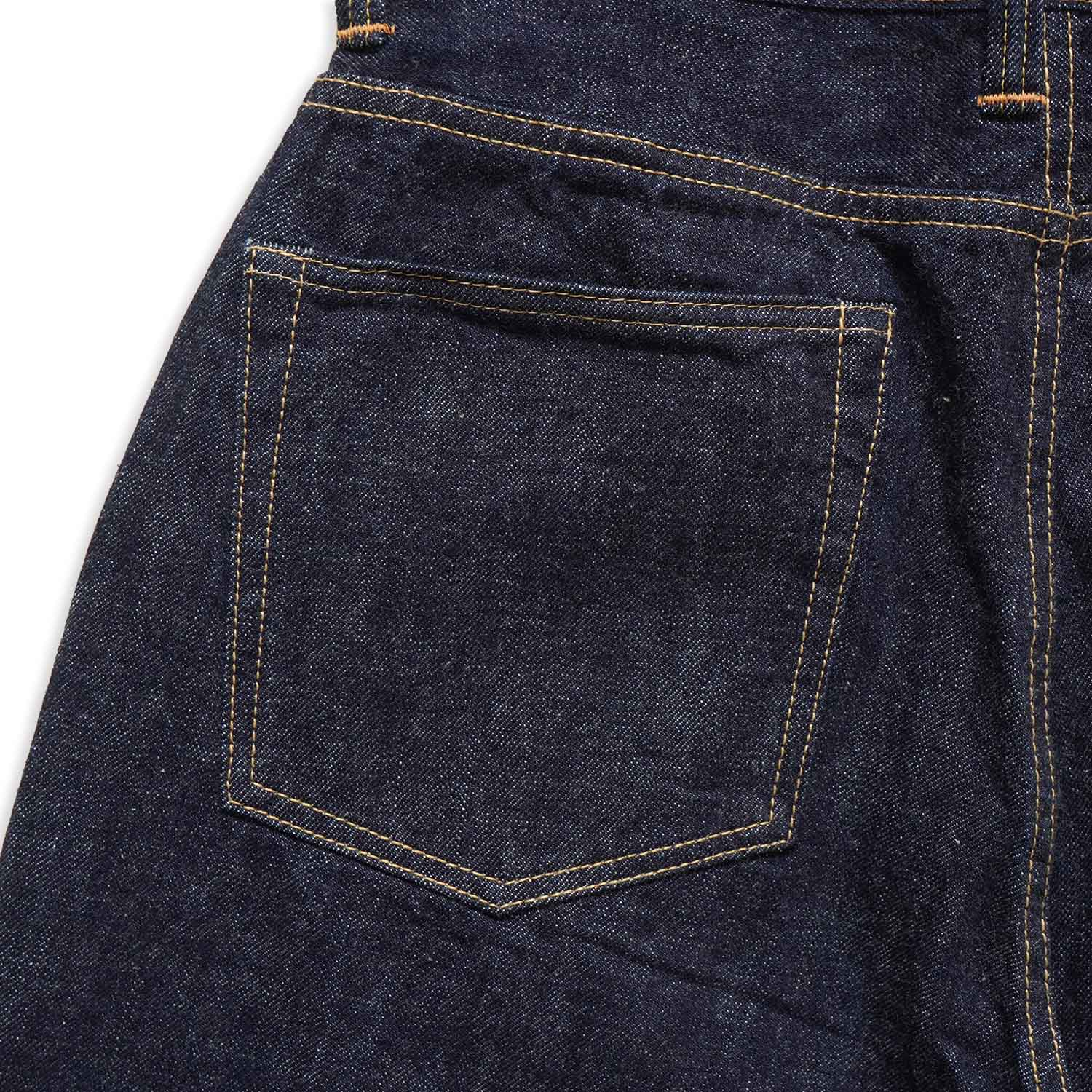FULLCOUNT �ե륫����� �ѥ�� "Womens Wide Straight Monroe Denim"  0107-21