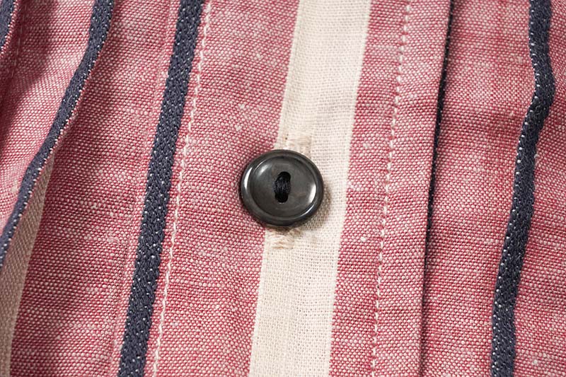 WAREHOUSE �������ϥ��� ĹµT����� Lot.3049 "1900'S COLORED BODIES SHIRTS(STAND COLLAR)" 3049(23AW)