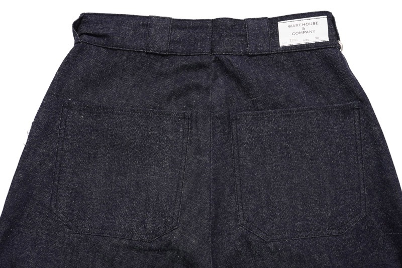 ڥ󥦥åWAREHOUSE ϥ ǥ˥ ѥ Lot.1231 "NEWDEAL PROGRAMS DENIM TROUSERS" 1231(24SS)-OW