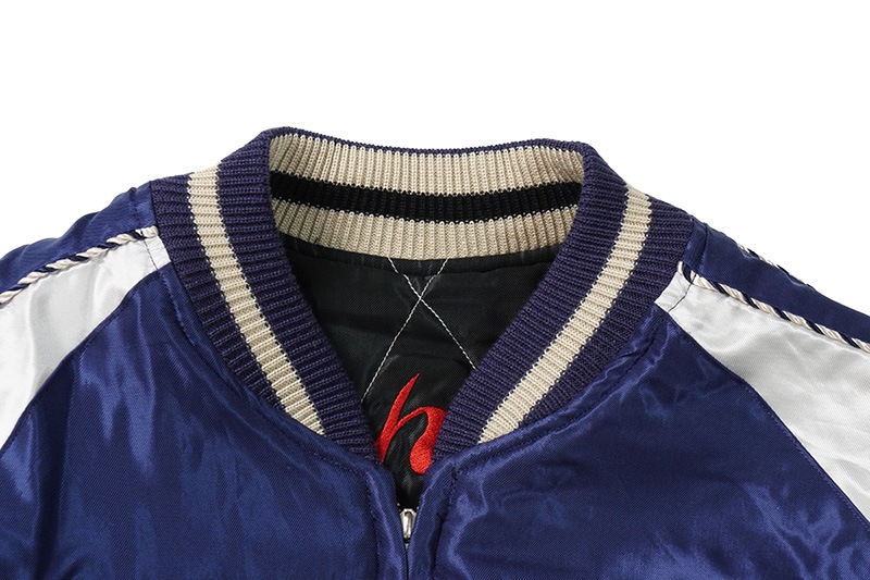 TAILOR TOYO ơ顼ΡMid 1950s Style Acetate Quilted Souvenir JacketRED TIGER  JAPAN MAPɡTT15543-119