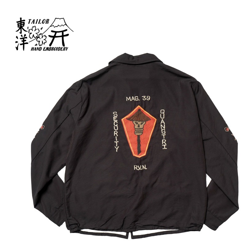 TAILOR TOYO �ơ��顼����  �٥ȥ����  Late 1960s Style Cotton Rayon Vietnam Jacket ��SKULL�� (AGING MODEL) 15797-119