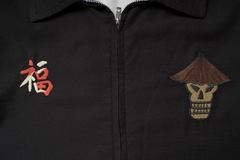 TAILOR TOYO �ơ��顼����  �٥ȥ����  Late 1960s Style Cotton Rayon Vietnam Jacket ��SKULL�� (AGING MODEL) 15797-119