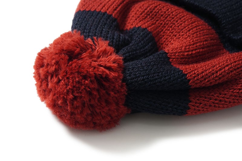 Nigel Cabourn �ʥ������륱���ܥ� ˹�� �˥åȥ���å�  ��STRIPE BOBBLE HAT��  80511166010