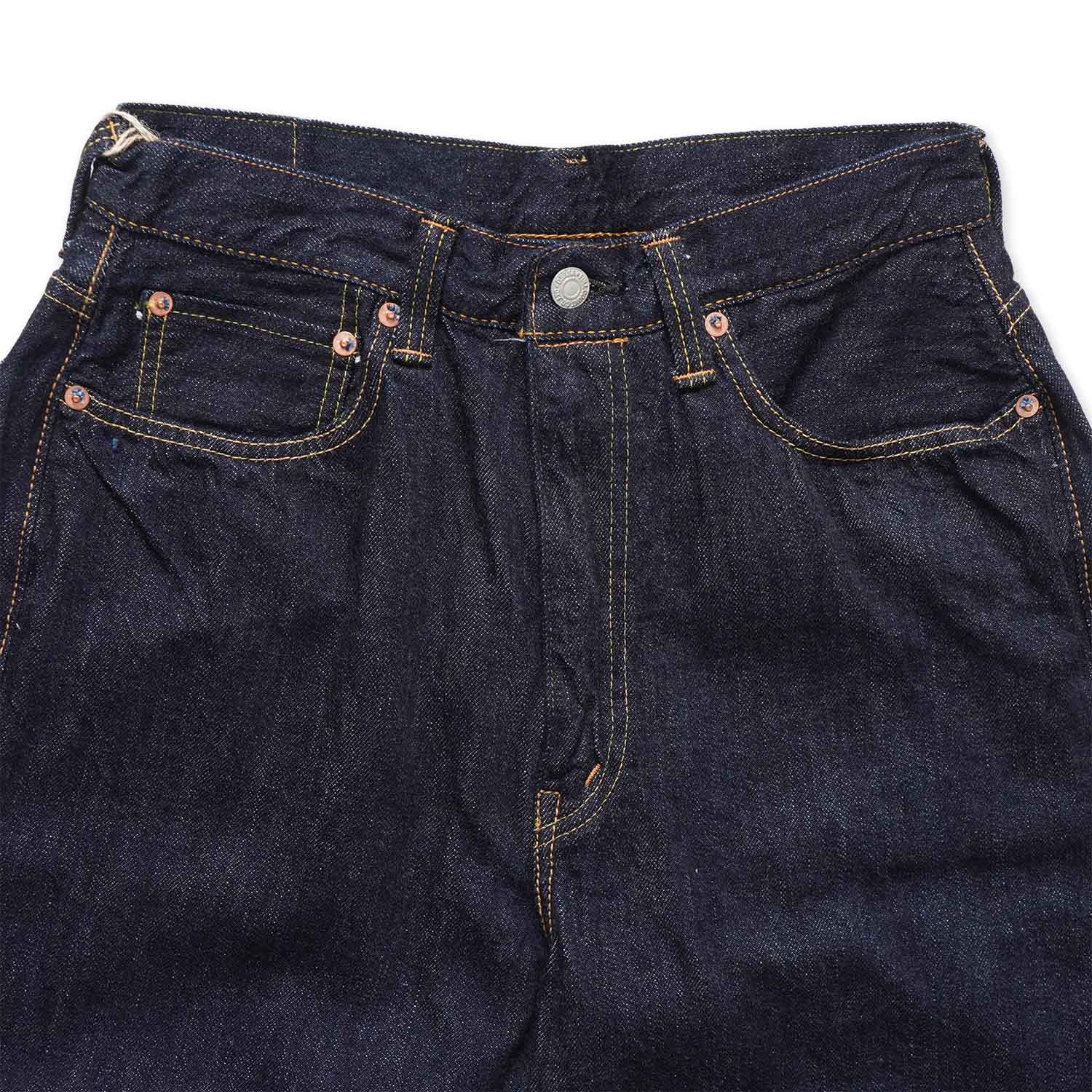 FULLCOUNT �ե륫����� �ѥ�� "Womens Wide Straight ��Monroe�� Denim (Super Smooth)"  0107SS